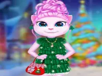 Angela Dress up Game background