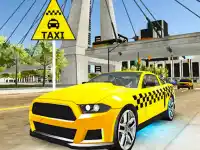 Taxi Driving City Simulator 3D background