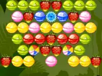 Bubble Shooter Fruits Candies background