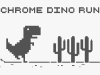 Chrome Dino Run background