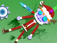 Kick The Santa Christmas Buddy background