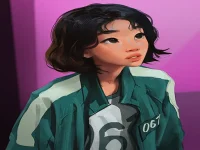 Anime girl background