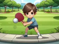 Boy Ping Pong background