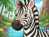 African Animals: Jigsaw Puzzles background