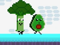 Cat Chef vs Fruits - 2 Player background