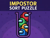 Impostor Sort Puzzle Game background