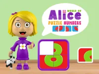 World of Alice   Puzzle Numbers background