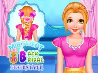 Mia Swept-Back Bridal Hairstyle background