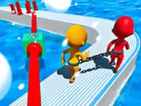 Fun Race On Ice - Fun & Run 3D Game background