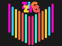 ZigZag Color Line background
