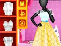 Fashion Studio Snow Queen Dress 2 background