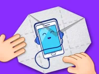 Paper Fold Origami background