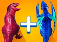 Dinosaur Merge Master Battle background