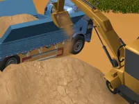 Excavator Driving Challenge background