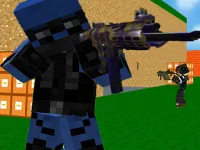 Original Blocky Combat Swat 2022 background