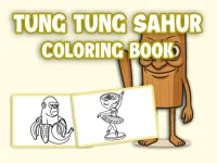 Tung Tung Sahur Coloring Book background