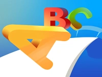 Running Letters background