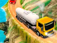 Offroad Oil Tanker Truck Drive background