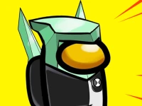 Ben 10 Among Us background