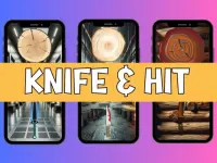Knife and Hit background