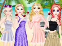 School Graduation Beach Party background