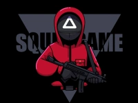 Squid Games Red Light background