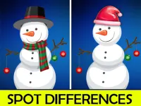 Christmas Spot differences background