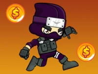 Ninja Escape 2D background
