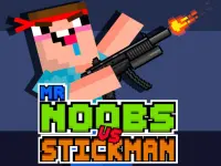 Mr Noobs vs Stickman background