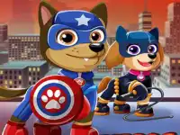 paw patrol superhero dress up background
