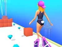 High heels 3d online background