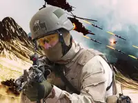 Modern Commando Combat background