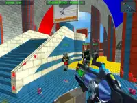 Blocky Gun Paintball 3 background