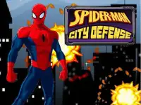 Spiderman City Defense background