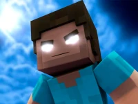 Minescraft Herobrine background