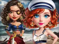 Sailor Chic vs Pirate Charm background