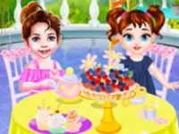 Baby Taylor Tea Party background