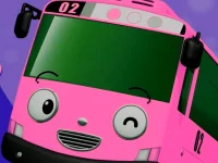 Valentines School Bus 3D Parking background