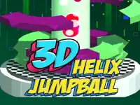 3D Helix Jump Ball background