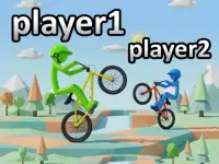 Wheelie Bike For 2 Players background