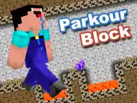 Minecraft Parkour Block background