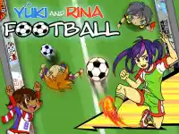 Yuki and Rina Football background