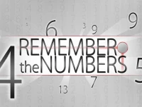 Remember the numbers background