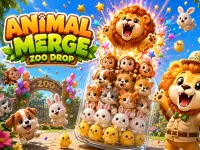 Animal Merge: Zoo Drop background