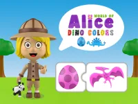 World of Alice   Dino Colors background