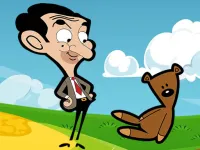 Mr. Bean Coloring Book background