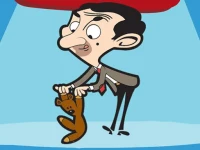 Mr Bean Funny Jigsaw background