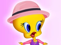 Tweety Dress up background