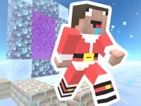 Noob Steve Christmas background