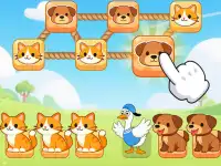 Cute Farm Match Puzzle background